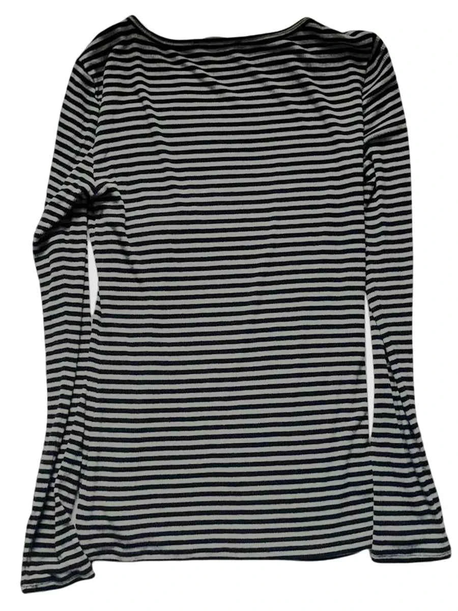 Long Sleeve Shirts for Women Fashion Casual Basic Crew Neck Striped Slim Fit T-shirt Going Out Blouses Y2K Vintage Tight Shirts
