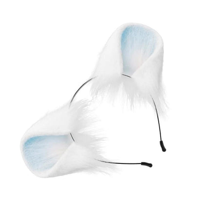 Girl Rabbits Headbands Furry Headwear Hairbands Fun Rabbit Ears Headwear Y166    Your Coastal Marketplace | Shoreshopper.com
