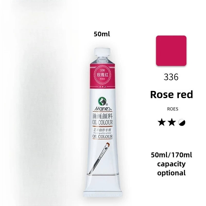 Maries Oil Paint 50ML Oil Painting Art Creation Pigment Large Oil Paint Paint Single Commonly Used 24 Colors    Home Decor Supply | Online Retail | ShoreShopper.com