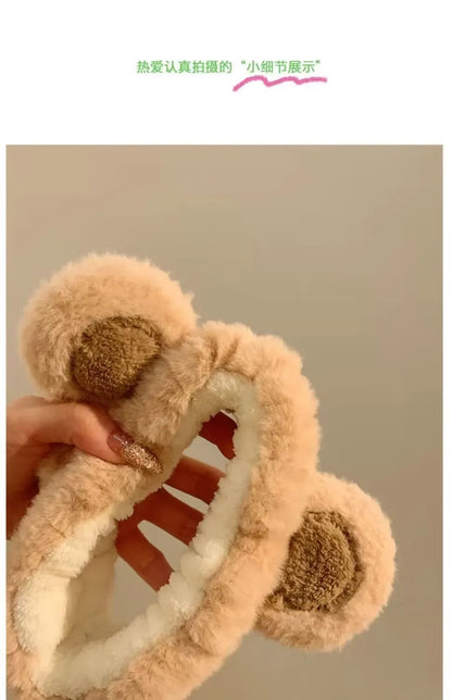 Headwear Plush Face Wash Headband Cute Plush Little Bear Ears Face Washing Headband Headwear Shampoo Headband    Your Coastal Marketplace | Shoreshopper.com