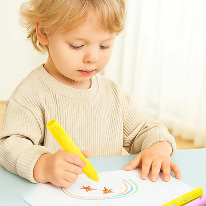 8/12 Colors Crafts Paint Sticks Color Solid Painting Stick Washable Paint Sticks Drawing Graffiti Art for Kids and Students    Home Decor Supply | Online Retail | ShoreShopper.com