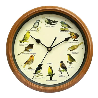 Wall Hanging Clock Decor Singing Bird Wall Clock Bird Clock With Sound Hanging Clock Decor for Kitchen Walls Shelf Decoration    Home Decor Supply | Online Retail | ShoreShopper.com