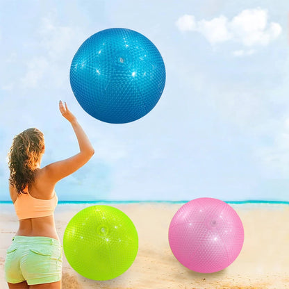1pc Colorful Pearl Beach Ball Inflatable Beach Ball, Suitable For Beach Pool Party Games    Your Coastal Marketplace | Shoreshopper.com