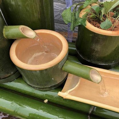 1pc Bamboo Fountain Modern Home Decor Water Fountains Ornaments Garden Decoration    Home Decor Supply | Online Retail | ShoreShopper.com