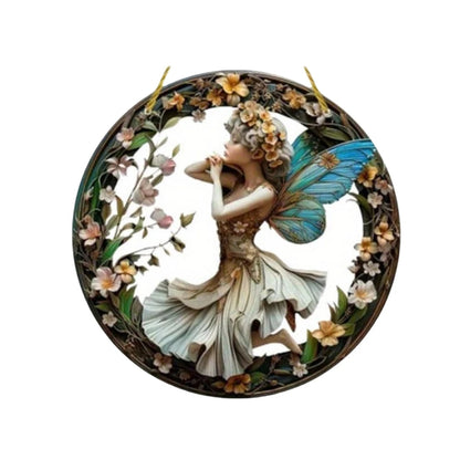 Enchanting Elf Fairy Acrylic Sun Catcher Window Door Display, Seasonal Summer Decor - for Home, Bar, for Daily Christmas Decor    Your Coastal Marketplace | Shoreshopper.com