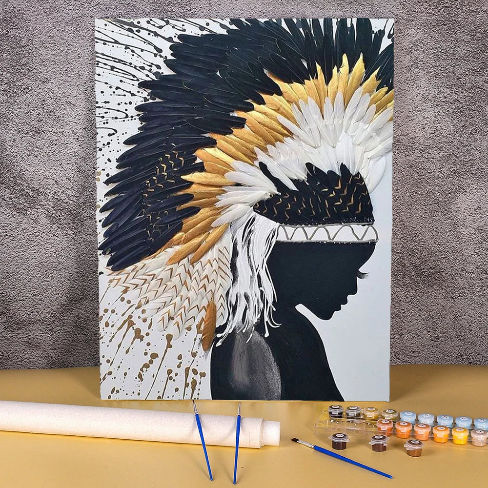 Acrylic Paint By Numbers Modular Picture With Paint Drawing On Canvas Adults Handpainted Gift Wall Art Painting Home Decor    Home Decor Supply | Online Retail | ShoreShopper.com
