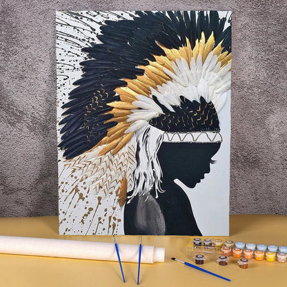 Acrylic Paint By Numbers Modular Picture With Paint Drawing On Canvas Adults Handpainted Gift Wall Art Painting Home Decor    Home Decor Supply | Online Retail | ShoreShopper.com