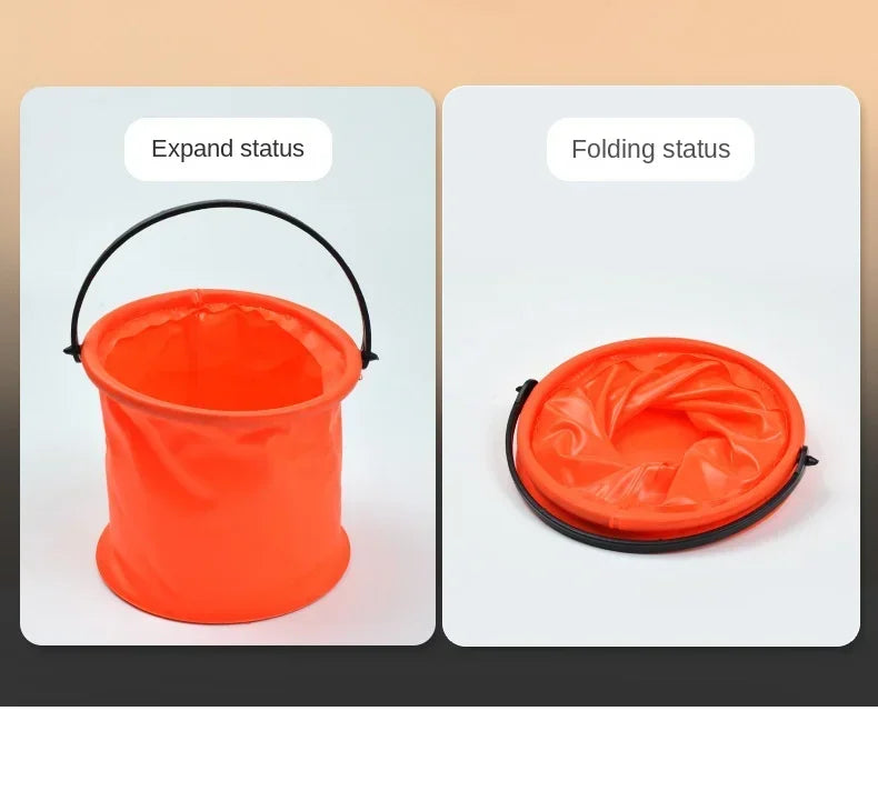 Beach Sand Bucket Toy  Collapsible Bucket Gardening Tool Outdoor Pool Play Tool Kids Summer Water Fun Toy Birthday Gift    Your Coastal Marketplace | Shoreshopper.com