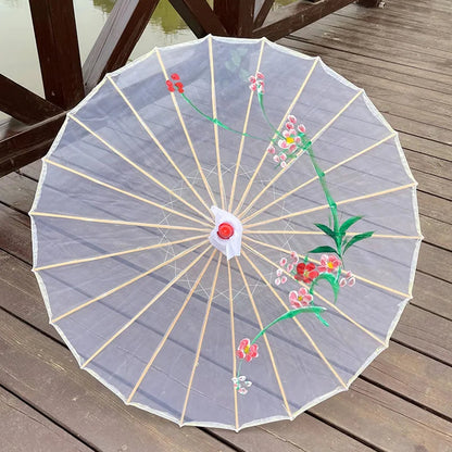 Transparent Silk Umbrella Dance Craft Umbrella Photography Decoration Ceiling Ancient Costume Prop Umbrella Women Hanfu Cosplay    Your Coastal Marketplace | Shoreshopper.com
