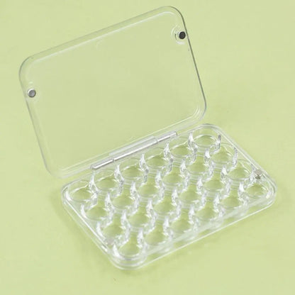 Art Supplies 24 Grids Mini Watercolor Palette Transparent Empty Watercolor Paint Tray Sealed Acrylic Paint Box Student Outing    Home Decor Supply | Online Retail | ShoreShopper.com