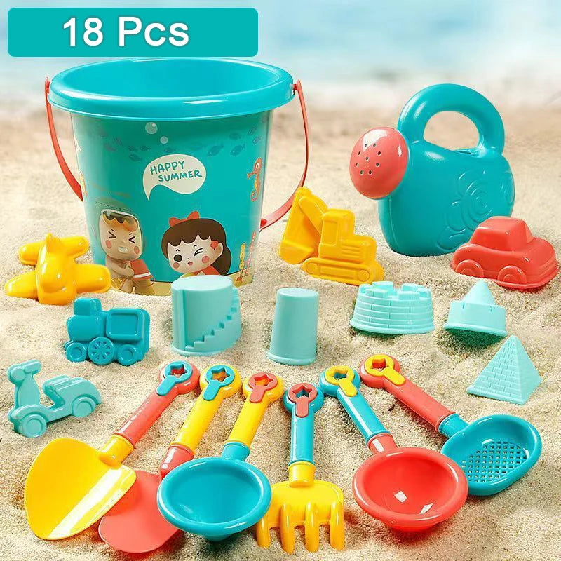 Beach Toys for Kids Sand Set Sand Bucket Beach Shovel Toys for Toddlers Summer Beach Game Children Toys Water Play Tools    Your Coastal Marketplace | Shoreshopper.com