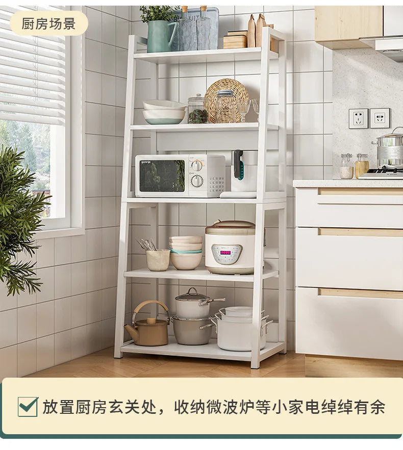 Household Multi-layer Wrought Iron Shelves Ins Wind Simple Floor Storage Display Cabinet Trapezoidal Shelf Bookshelf    Home Decor Supply | Online Retail | ShoreShopper.com