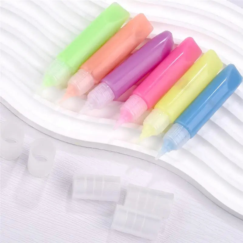 6ml Water-Based Luminous Paint Long Lasting Fluorescent Pigment Paint Glow In Dark Acrylic  Painting Water Color Artwork Party    Home Decor Supply | Online Retail | ShoreShopper.com