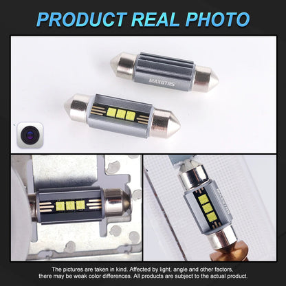 5Pcs MAXGTRS LED C5W C10W 39mm 41mm 42mm LED Festoon Canbus Error Free 6500K White Car Interior Light Reading Dome Trunk Lamp 12    Home Decor Supply | Online Retail | ShoreShopper.com