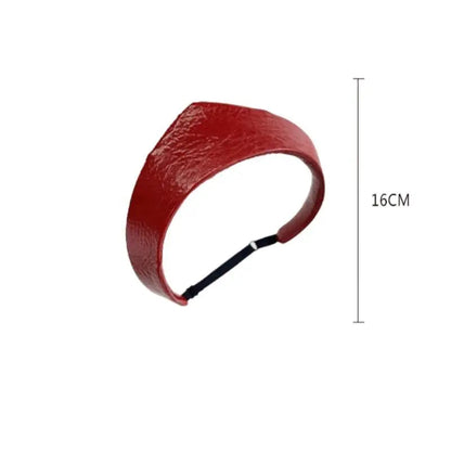 Fashion Adjustable Women Headband Leather Anti Slip Headband European And American Crown Hairband Ladies Headwear    Your Coastal Marketplace | Shoreshopper.com