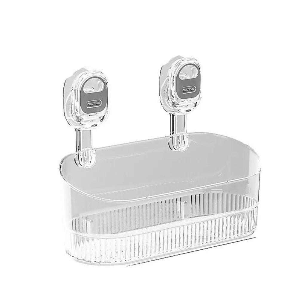 Multi-functional Bathroom Shelf with Suction Cup No Drilling Needed Shower Caddy for Shampoo Conditioner Soap Razors kitchen ﻿    Home Decor Supply | Online Retail | ShoreShopper.com