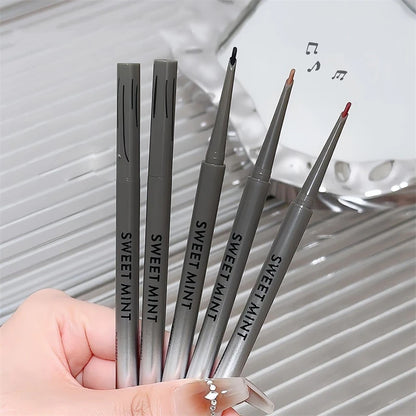 Silky Long-lasting Eye Liner Pencil  Eyeliner Pen Natural Matte Wine Red Eyeliner Easy To Color Waterproof Eye Make Up Cosmetics - ShoreCo.Shop