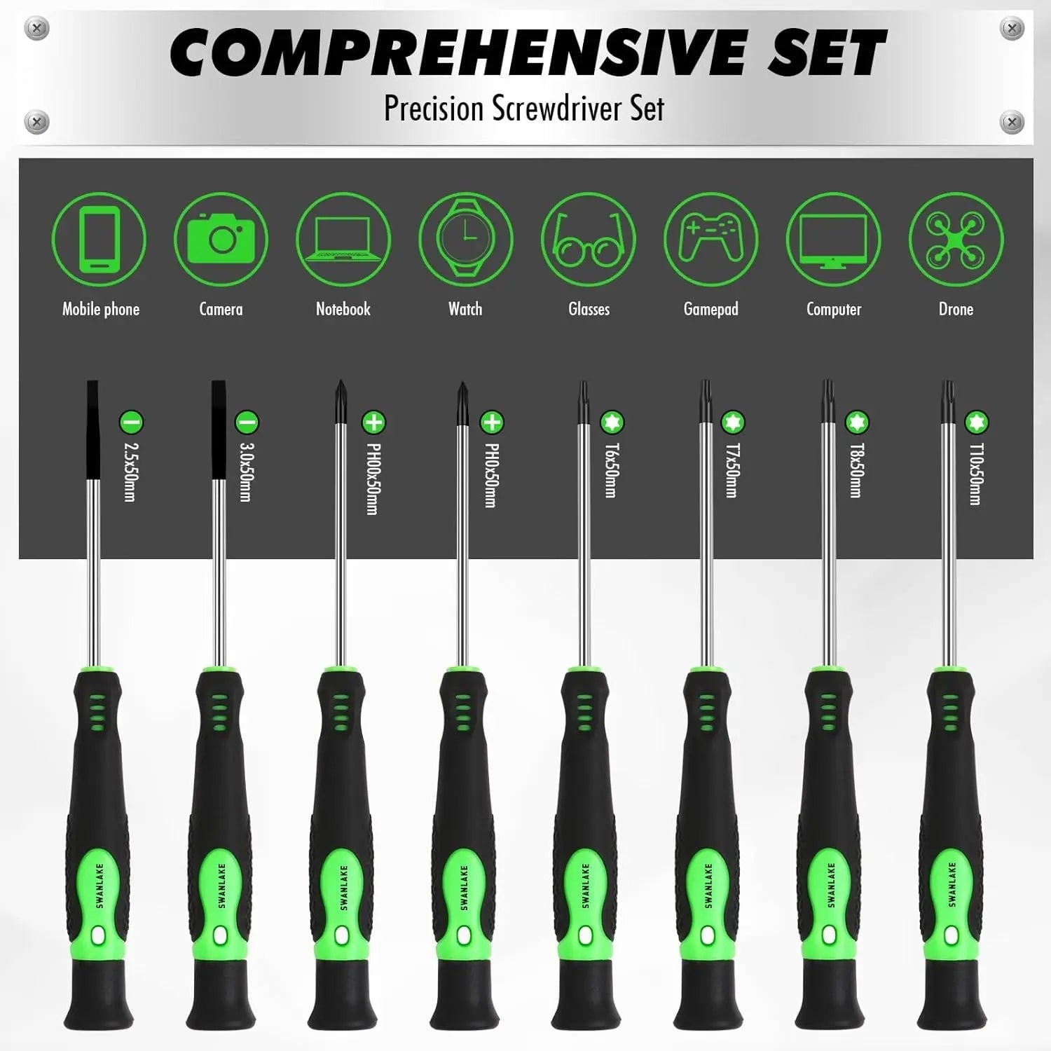 141-Piece Magnetic Screwdriver Set with Torx, Phillips, Hex Keys, Ratchet Handle & Bits for DIY Tools Gift    Home Decor Supply | Online Retail | ShoreShopper.com