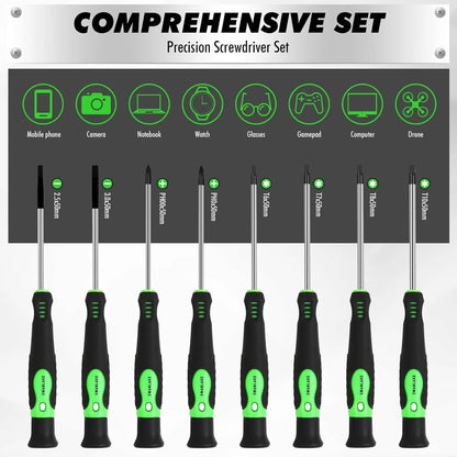 141-Piece Magnetic Screwdriver Set with Torx, Phillips, Hex Keys, Ratchet Handle & Bits for DIY Tools Gift    Home Decor Supply | Online Retail | ShoreShopper.com