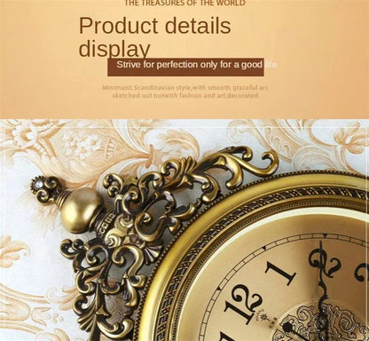 Large Luxury Gold Wall Clock Living Room Silent Creative Swing Wall watches Bedroom Quartz Clocks Wall Home Decor    Home Decor Supply | Online Retail | ShoreShopper.com