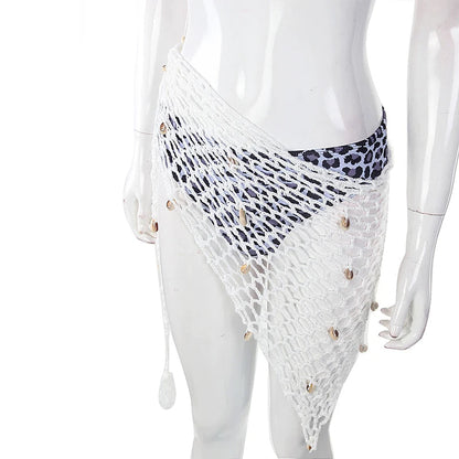 Women Beach Weave Hand Crochet Wrap Shawls Sexy Bikini Cover Up Sunscreen Nets Skirt Mesh Tunic Pareo Beachwear hot    Your Coastal Marketplace | Shoreshopper.com