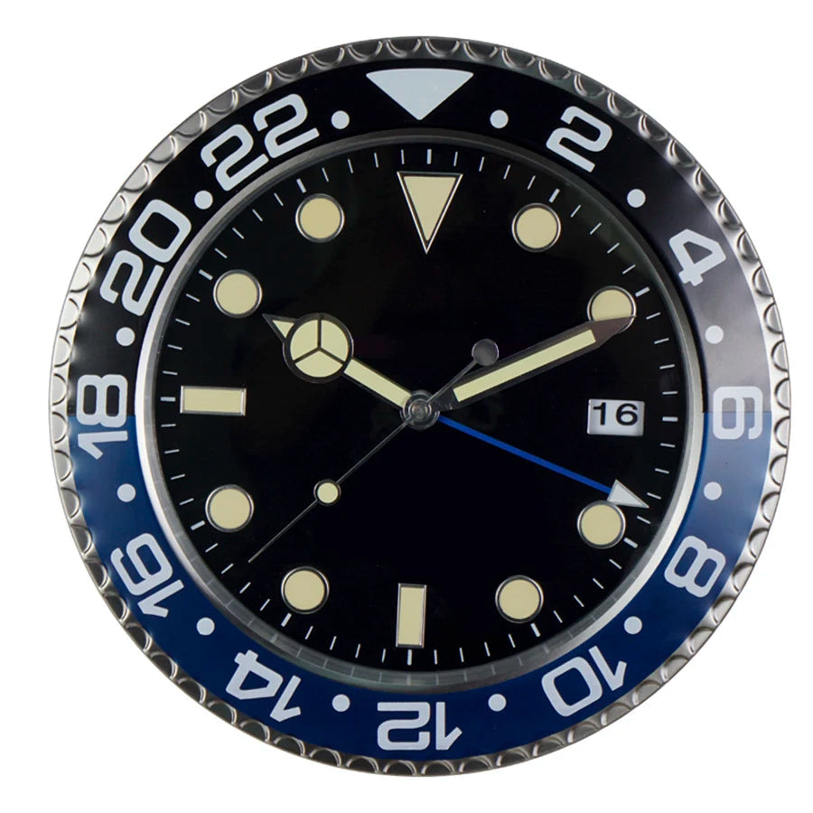 Metal Creative Art Design Digital Luminescent Clock 13"    Home Decor Supply | Online Retail | ShoreShopper.com