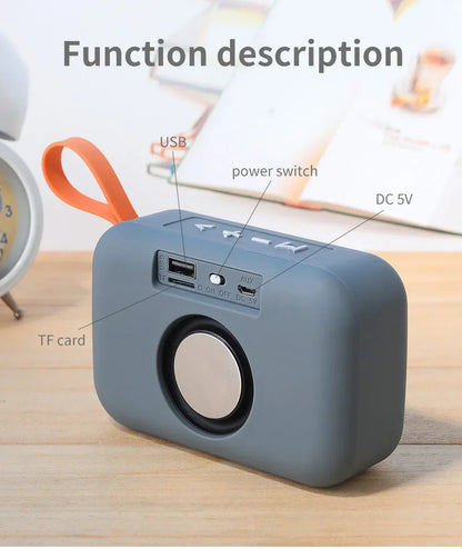 Speaker TG506 Portable Mini Wireless Soundbar Bluetooth 5.0 Outdoor Indoor HIFI Loudspeaker Support TF Card FM Radio Waterproof    Home Decor Supply | Online Retail | ShoreShopper.com