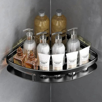 Bathroom Shelf Aluminum Alloy Shampoo Rack Makeup Storage Organizer Shower Shelf Bathroom Accessories No Drill Wall Corner Shelf    Home Decor Supply | Online Retail | ShoreShopper.com