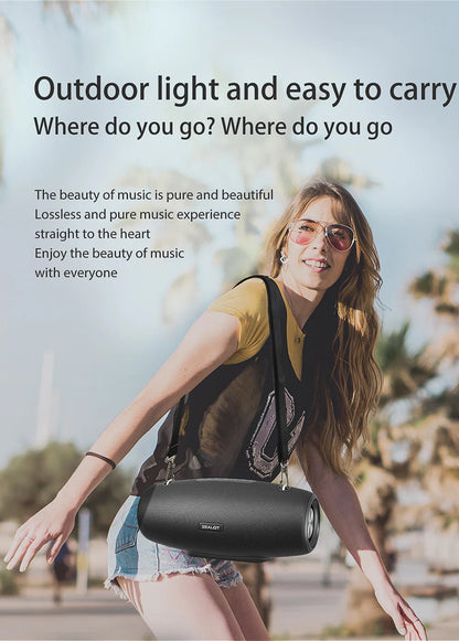 Zealot S67 Wireless Speaker WithShoulder Strap,Outdoor,Waterproof,Portable Speaker with Loud Stero and Booming Bass,40H Playtime    Home Decor Supply | Online Retail | ShoreShopper.com