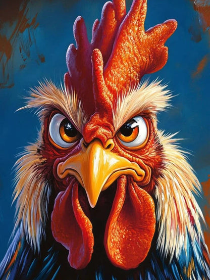 Pictures By Numbers Chicken Animal Paint Kit For Adults Digital Painting Oil Painting For Living Room Home Interesting Gift    Home Decor Supply | Online Retail | ShoreShopper.com