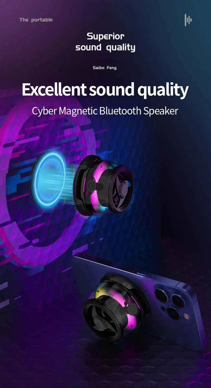 2025 New speakers home Rhythmic lighting Top shell vibration Plastic Material M8 LZ-B8 For Sooyn Portable Audio speaker gaming