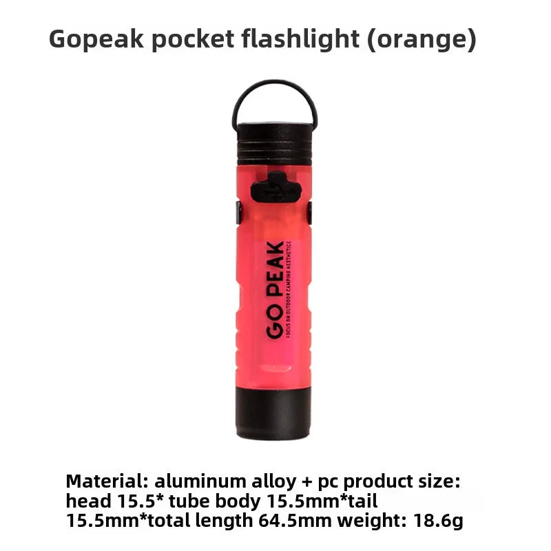 Gopeak 5050 Mini USB Rechargeable LED Pocket Flashlight Clip-on Hat Light Keychain Torch for Camping Hiking Outdoor Portable    Home Decor Supply | Online Retail | ShoreShopper.com