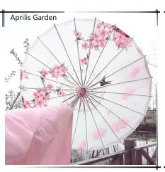 Transparent Silk Umbrella Dance Craft Umbrella Photography Decoration Ceiling Ancient Costume Prop Umbrella Women Hanfu Cosplay    Your Coastal Marketplace | Shoreshopper.com