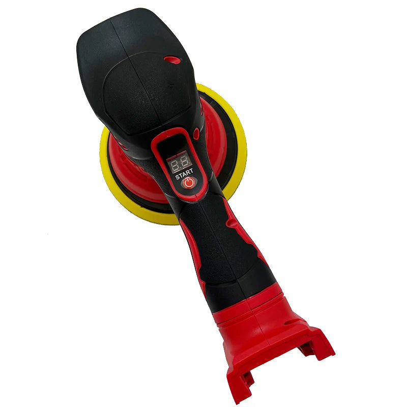 Fit Milwaukee Cordless Polisher 8 Gears Digital Display Electric Polisher Auto Car Waxing Polishing Machine For 18V 20V Battery - ShoreCo.Shop