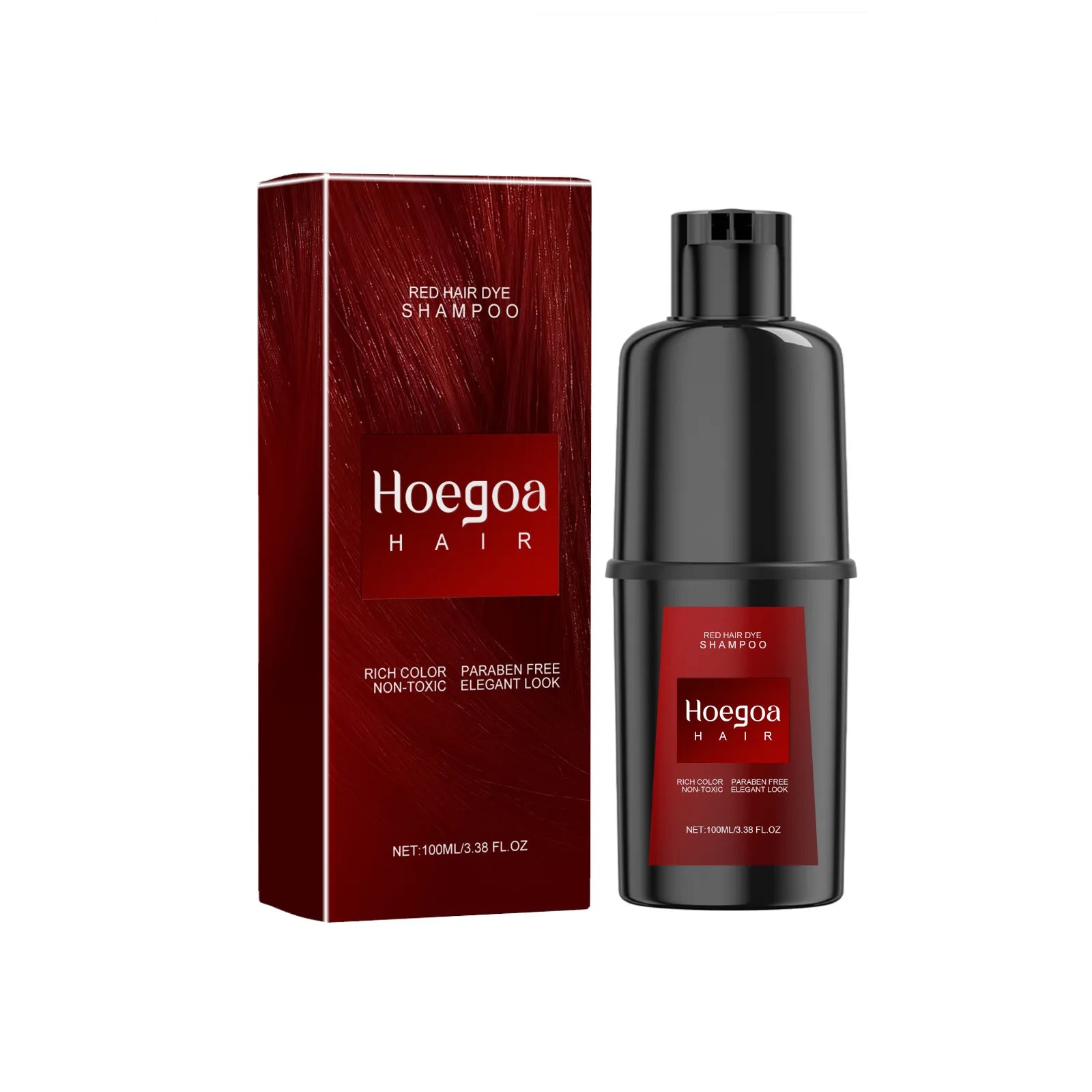 Hair Dye Shampoo Diy Natural Black Color Repair Gray White Hair Non Irritating Hair Coloring Shampoo - ShoreCo.Shop