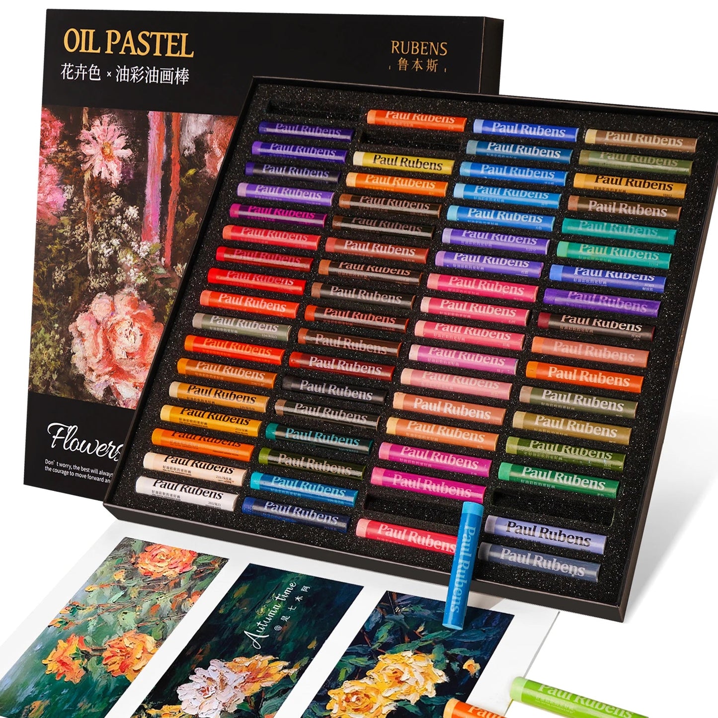 Paul Rubens Oil Pastels Professional Soft Oil Pastels for Artists, Beginners, Students, Kids Art Supplies    Home Decor Supply | Online Retail | ShoreShopper.com