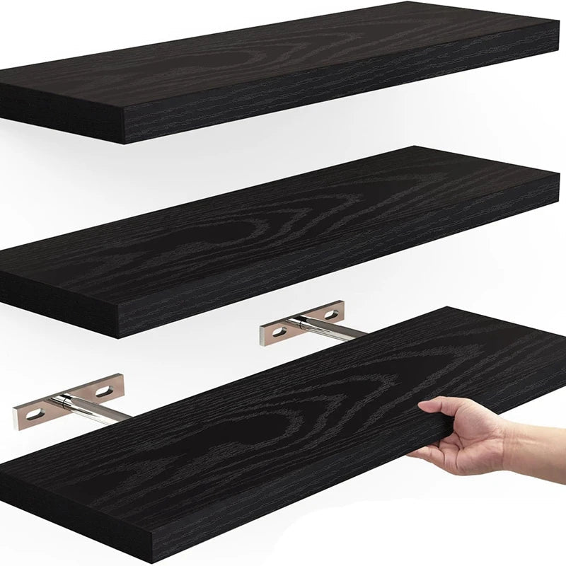 Floating Shelves For Wall,16In Wood Wall Shelf For Room Decor/Storage/Display,For Bedroom,Bathroom,Living Room,Kitchen    Home Decor Supply | Online Retail | ShoreShopper.com