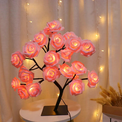 36LED/108LED Table Lamp, Rose Light String, Tree Night Lights, USB Powered Lighting, for Girls Lover Party Camping Summer  Decor    Your Coastal Marketplace | Shoreshopper.com