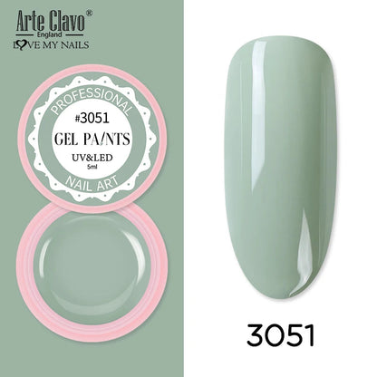 Arte Clavo Painting Gel 72 Colors 5ml Professional Nail Paint Color Gel Polish For Nail Art UV Gel Lacquer Gel Top Coat Manicure    Home Decor Supply | Online Retail | ShoreShopper.com