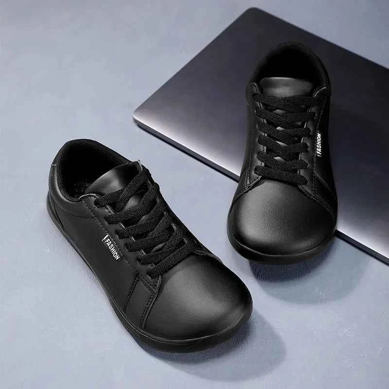 Women Shoes Wide Barefoot Shoes for Women Minimalist Artificial Leather Casual Comfortable Flats White Shoes Walking Sneakers