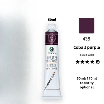 Maries Oil Paint 50ML Oil Painting Art Creation Pigment Large Oil Paint Paint Single Commonly Used 24 Colors    Home Decor Supply | Online Retail | ShoreShopper.com