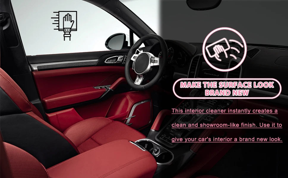 Car Interior Cleaner, Vehicle Interior Polish, 100ml Car Interior Cleaner, Interior Detailer Spray, Total Car Interior Cleaner    Home Decor Supply | Online Retail | ShoreShopper.com