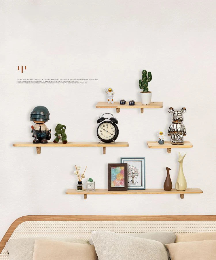 Floating Shelves for Wall Decor,Soild Wood Wall Mounted Shelf for Bathroom,Bedroom,Living Room Kitchen Storage&Decoration    Home Decor Supply | Online Retail | ShoreShopper.com