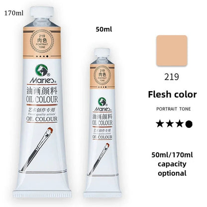 Marie's Oil Paint 170ML Oil Painting Art Creation Pigment Large Oil Paint Paint Single Commonly Used 24 Colors    Home Decor Supply | Online Retail | ShoreShopper.com