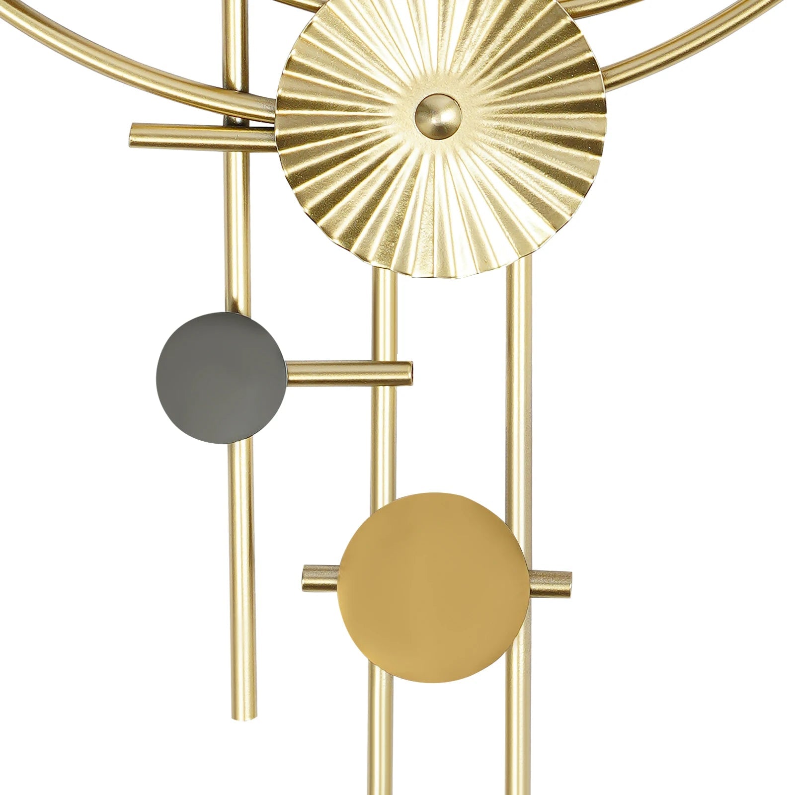 Wall Clock Modern Decorative Art Clock Silent Wall Clock Iron Wall Decoration Clock    Home Decor Supply | Online Retail | ShoreShopper.com