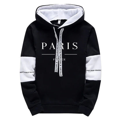 Paris Fashion Hoodies for Men High Quality Hooded Long Sleeve Sweatshirts All Season Daily Casual Sports Pullover Men's Clothes    Home Decor Supply | Online Retail | ShoreShopper.com