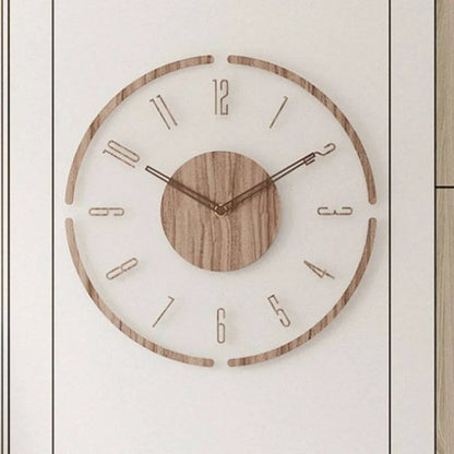 Hot Wall Clock Living Room Decoration Solid Wood Creative Silent Nordic Simple Quartz Clock Luxury Wall Watch Decor Fashion    Home Decor Supply | Online Retail | ShoreShopper.com