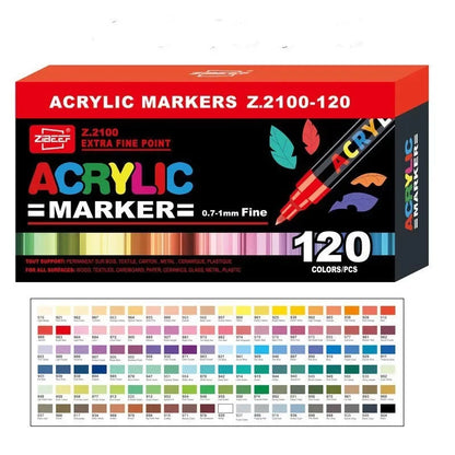 36-240 Acrylic Paint Markers, Waterproof & High Saturation for Wood,Metal,Plastic,Fabric,Glass,Ceramic Painting DIY Art Supplies    Home Decor Supply | Online Retail | ShoreShopper.com