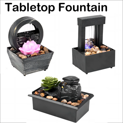 Desktop Water Fountain Decor TableTop Fountain Relaxation Tabletop Relaxion Mini Indoor Water Fountain for Home Decor Crafts    Home Decor Supply | Online Retail | ShoreShopper.com