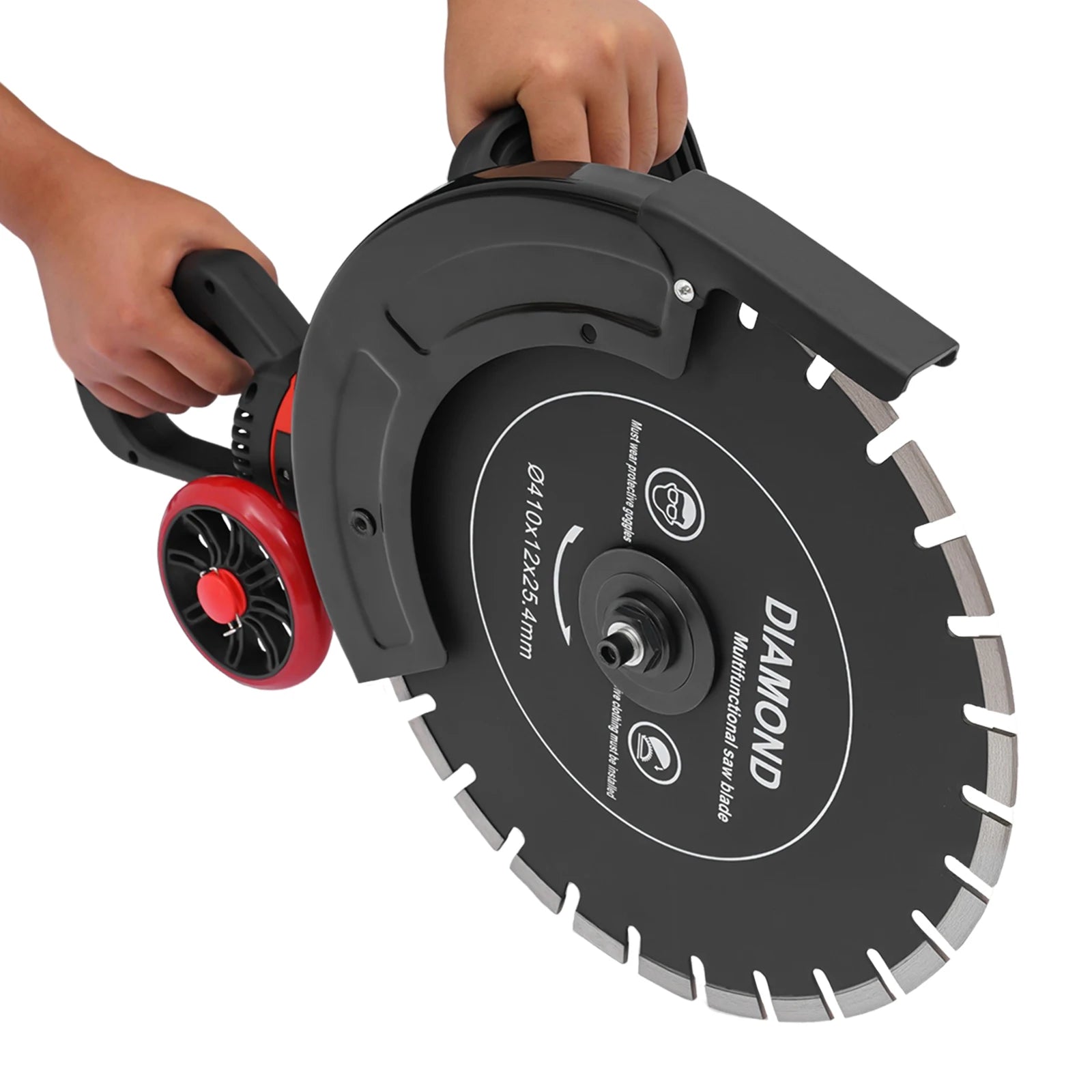 16In 4000W Electric Concrete Saw Brick Cutter Circular Saw Wall Slotting Groving with Saw Blade and Rolling Pulley 3000RPM    Home Decor Supply | Online Retail | ShoreShopper.com